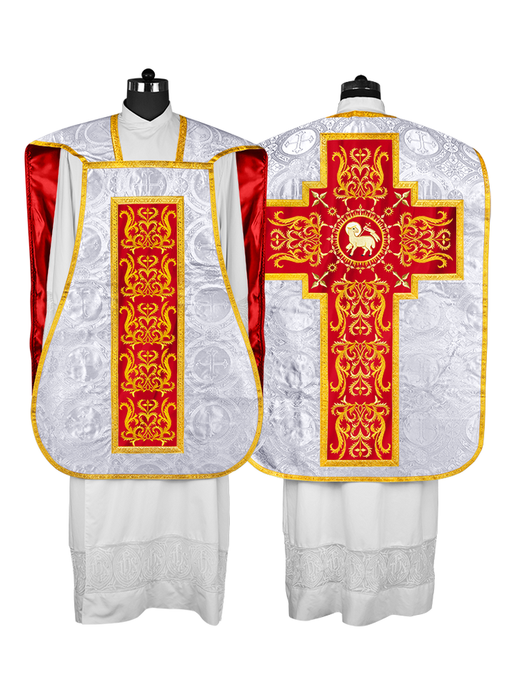 Roman Chasuble with matching stole