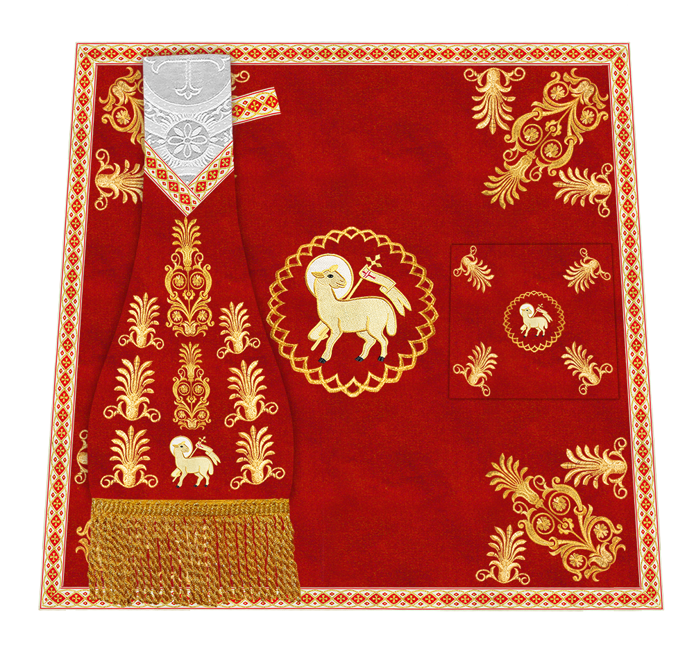 Embroidered Motif and Trims Mass set