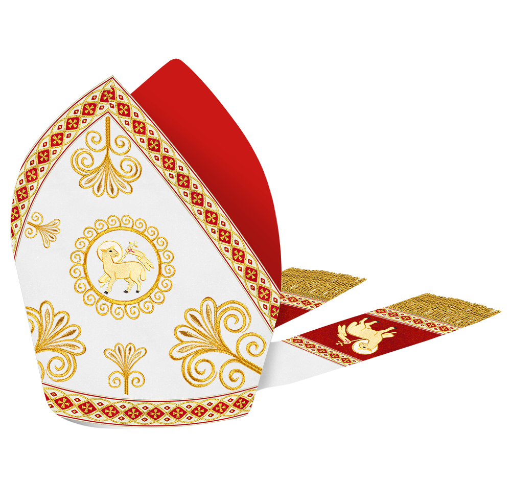 Liturgical Roman Mitre Vestment and Trims