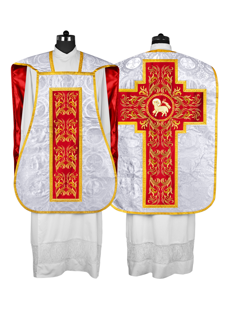 Liturgical Roman Chasuble Vestment