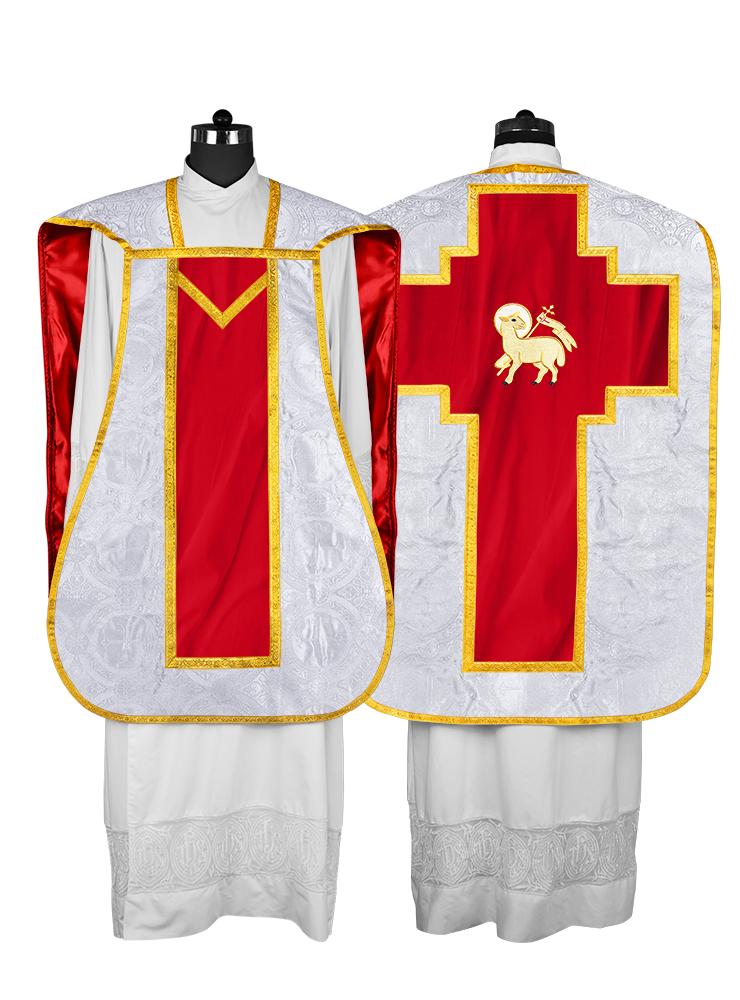 Fiddleback with spiritual motif