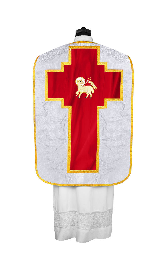 Fiddleback with spiritual motif