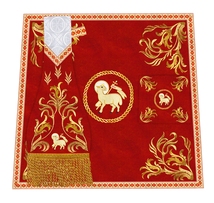 Mass Set with Intricate Embroidered Motif