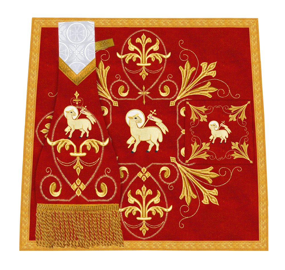 Liturgical Mass Set with Fine Embroidery