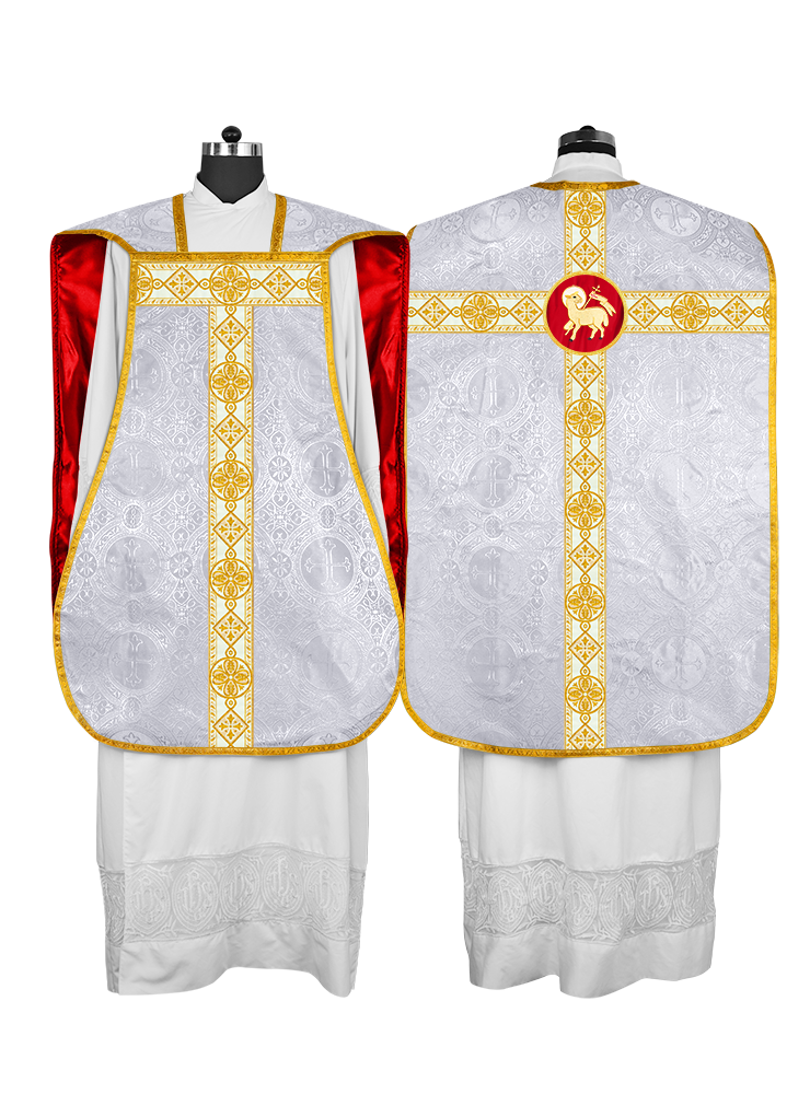 Vestidura de violín adornada con encaje 