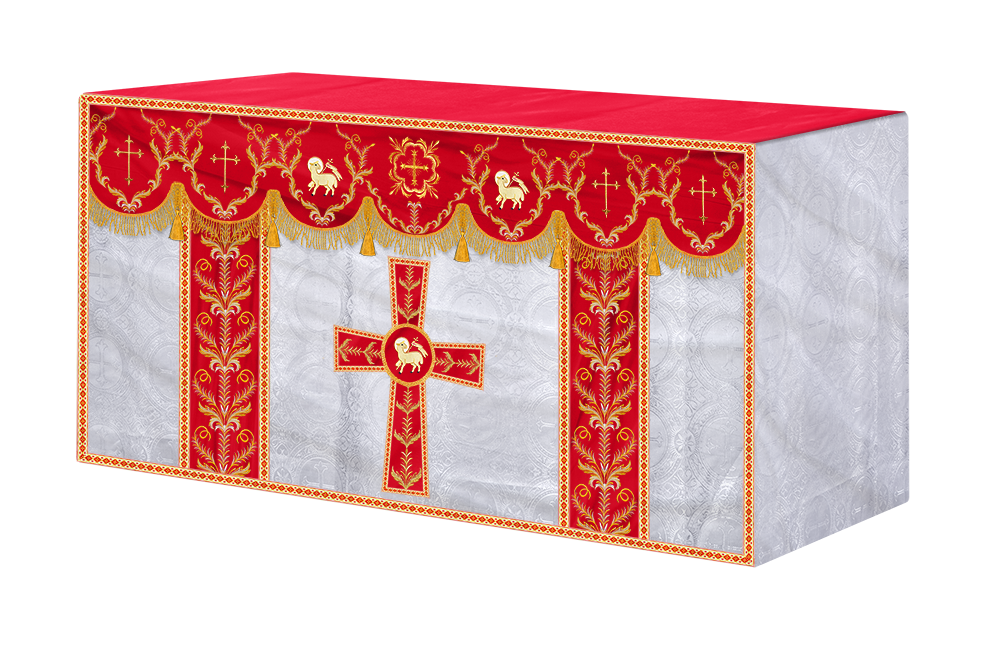 Church Altar Parament with Trims