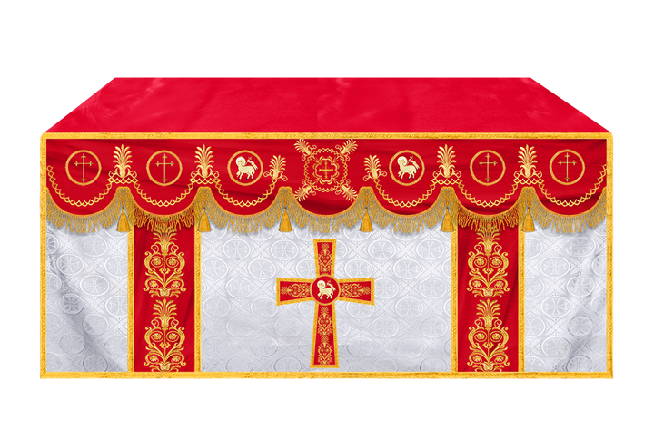 Ornate Embroidered Liturgical Altar Cloth