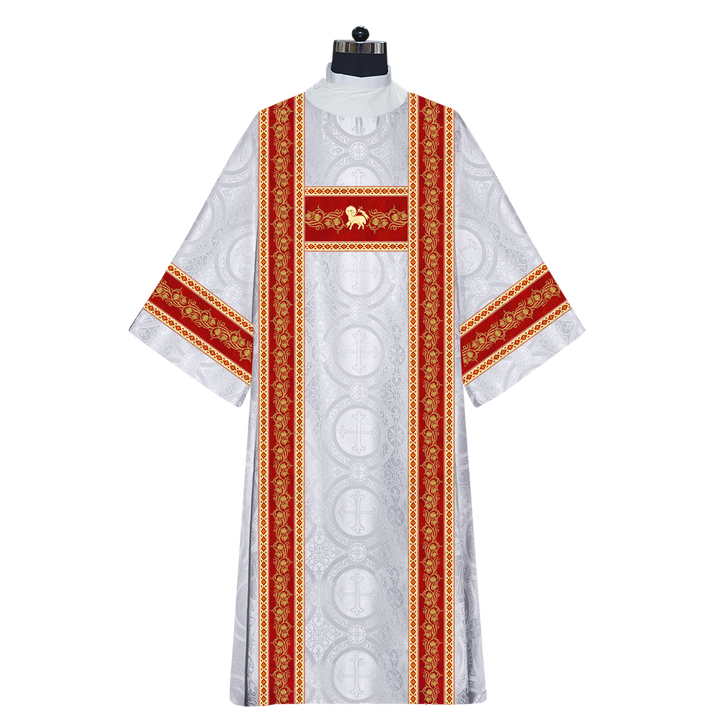 Dalmatics Vestments Adorned With Braids and Trims