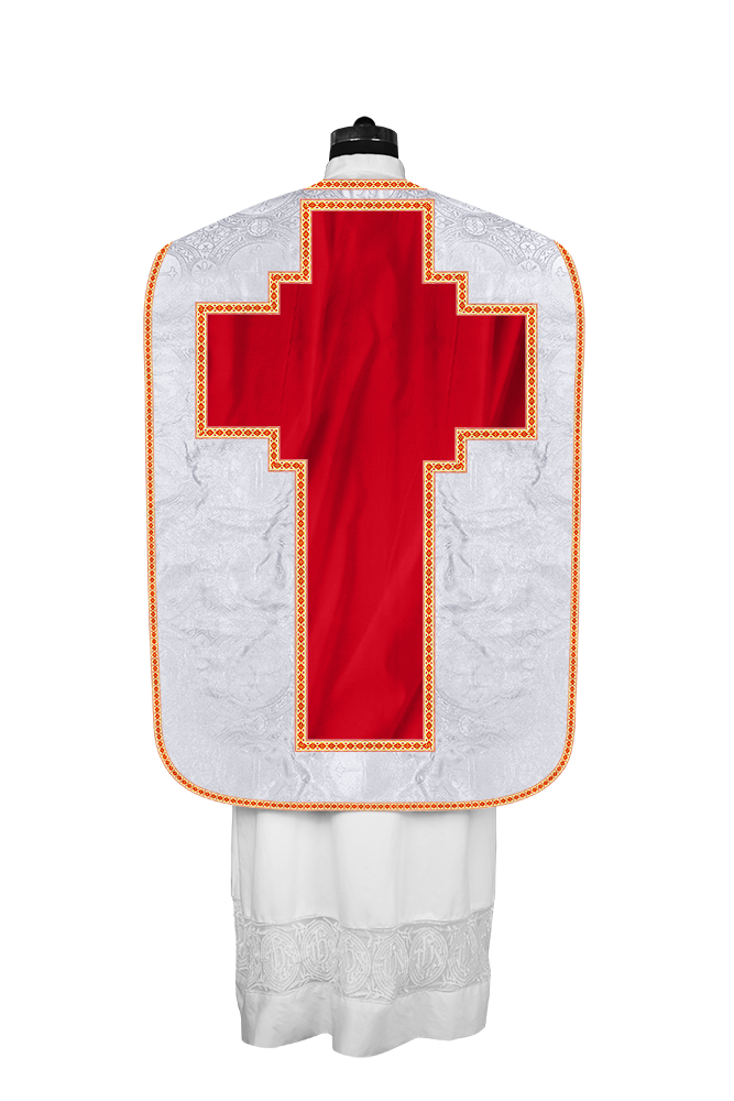 Roman chasuble with Motif and Trims