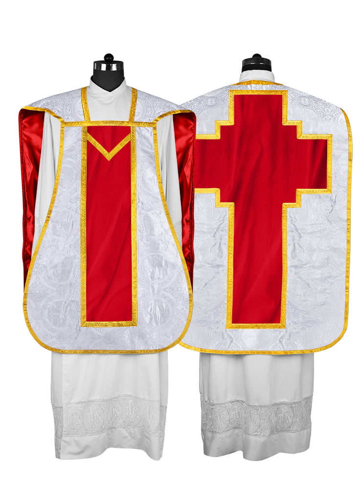 Fiddleback with spiritual motif