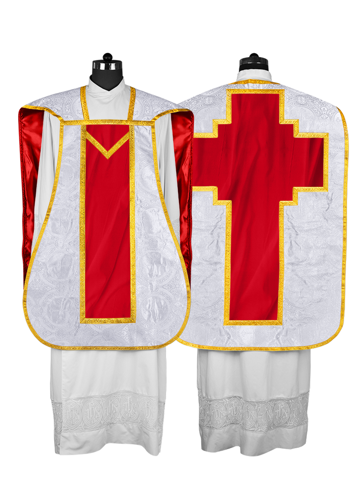 Fiddleback with spiritual motif