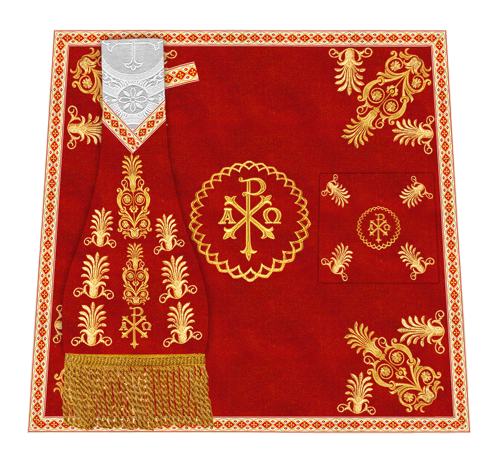 Embroidered Motif and Trims Mass set