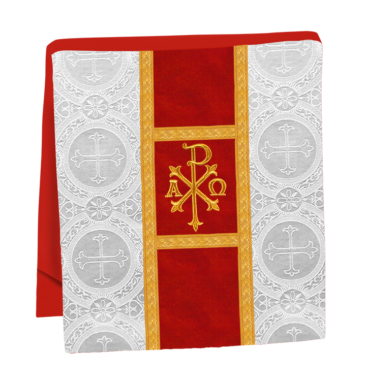 Roman Chasuble with Adorned Orphrey