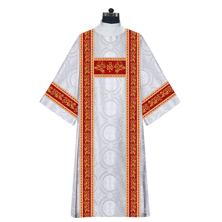 Dalmatics Vestments With Enhanced Embroidery