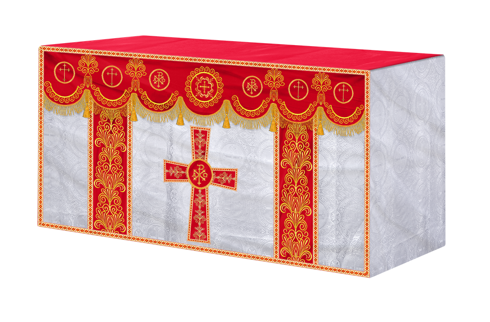 Altar Parament with Motif and Trims