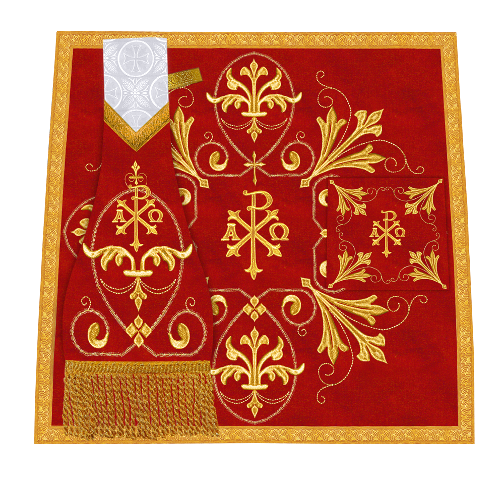 Liturgical Mass Set with Fine Embroidery