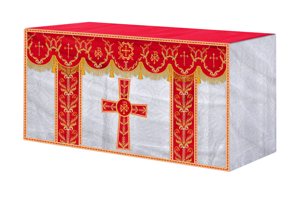 Church Altar Parament with Trims