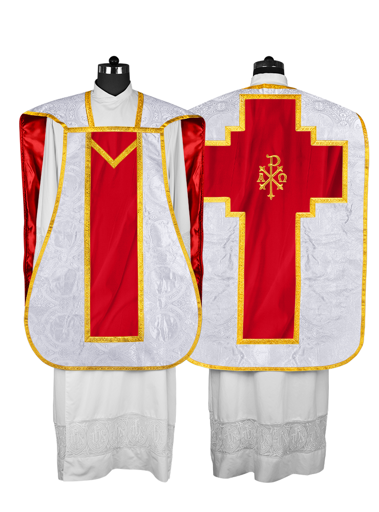 Fiddleback with spiritual motif