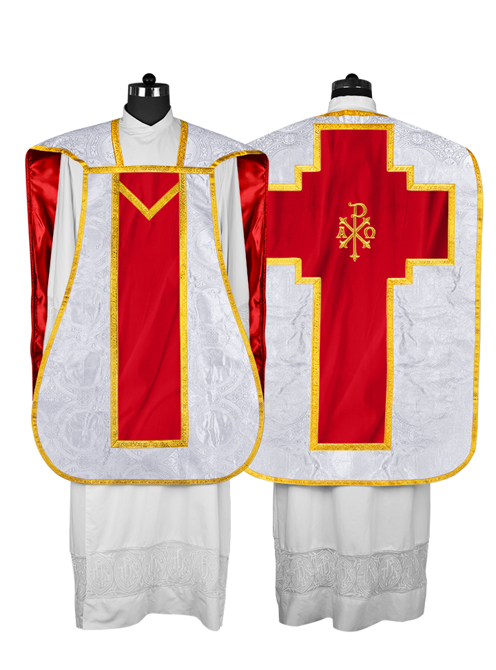 Fiddleback with spiritual motif