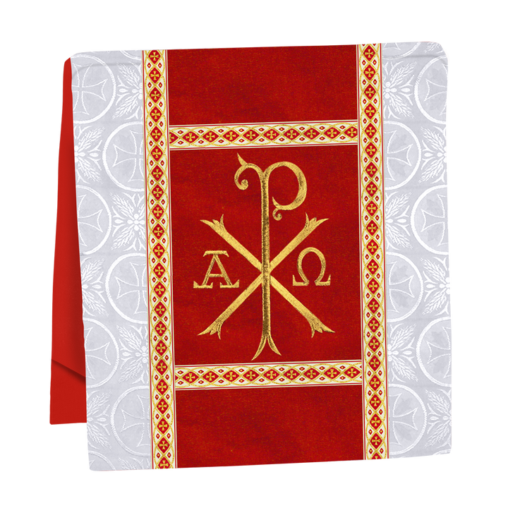 Altar Mass Set with Detailed Motif Embroidery