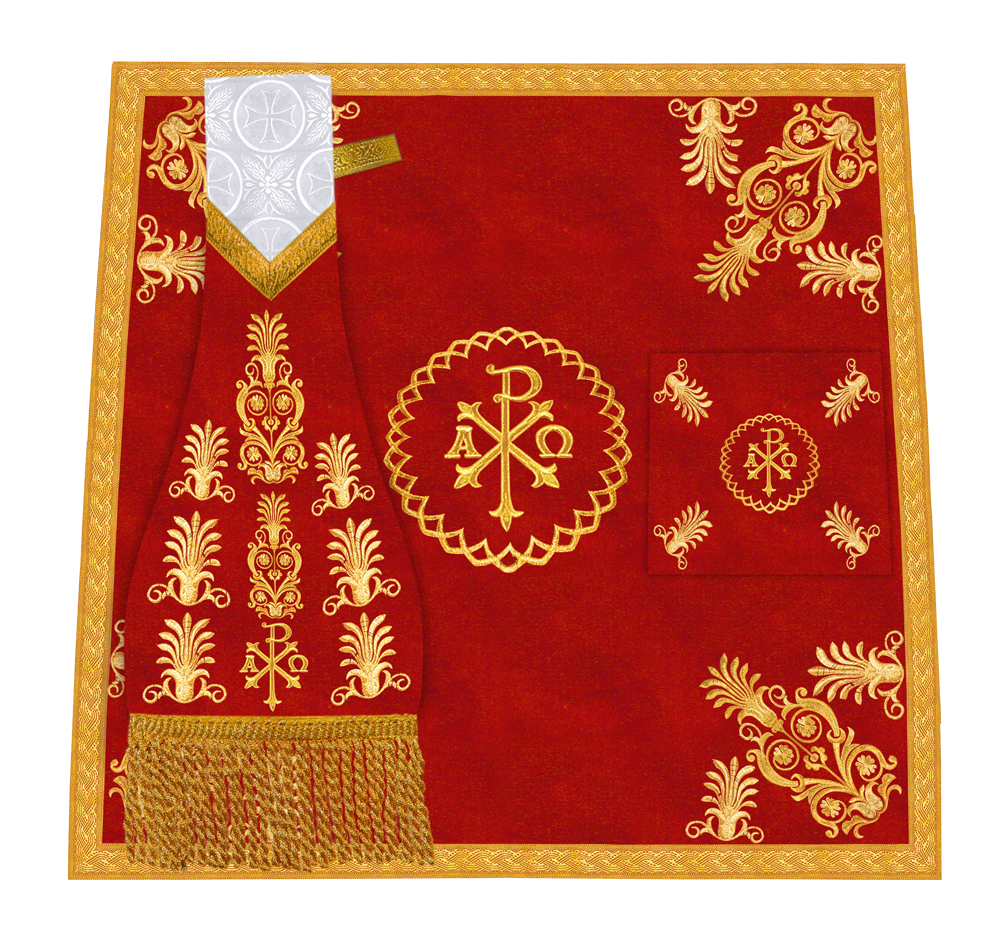 Ornate Embroidered Liturgical Altar Cloth