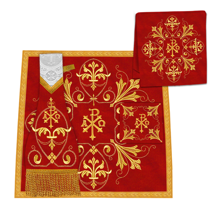 Gothic Chasuble with Ornate Lace