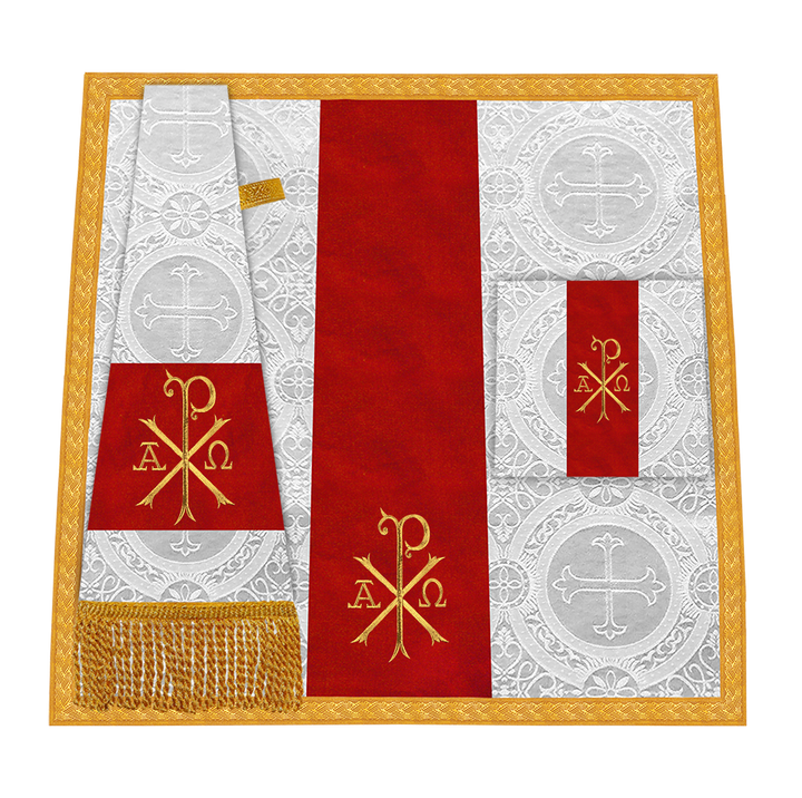 Liturgical Altar Mass Set with adorned motif