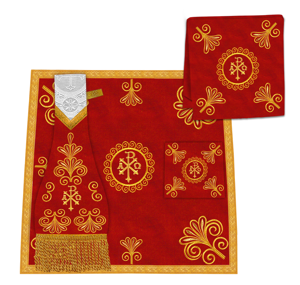 Altar Cloth with Liturgical Motif