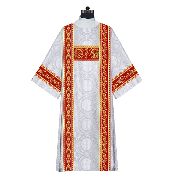 Dalmatics Vestments Enhanced With Woven Braids