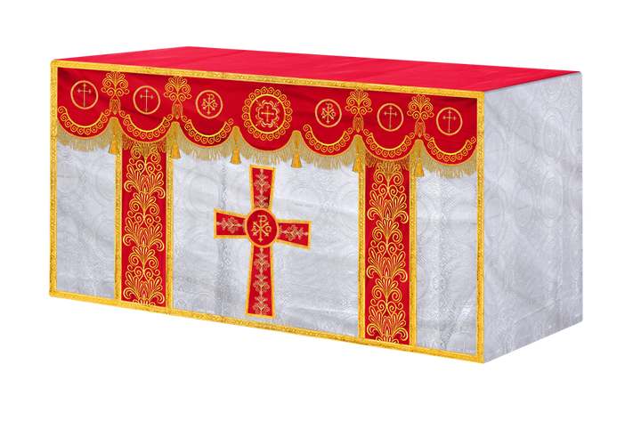 Altar Cloth with Liturgical Motif