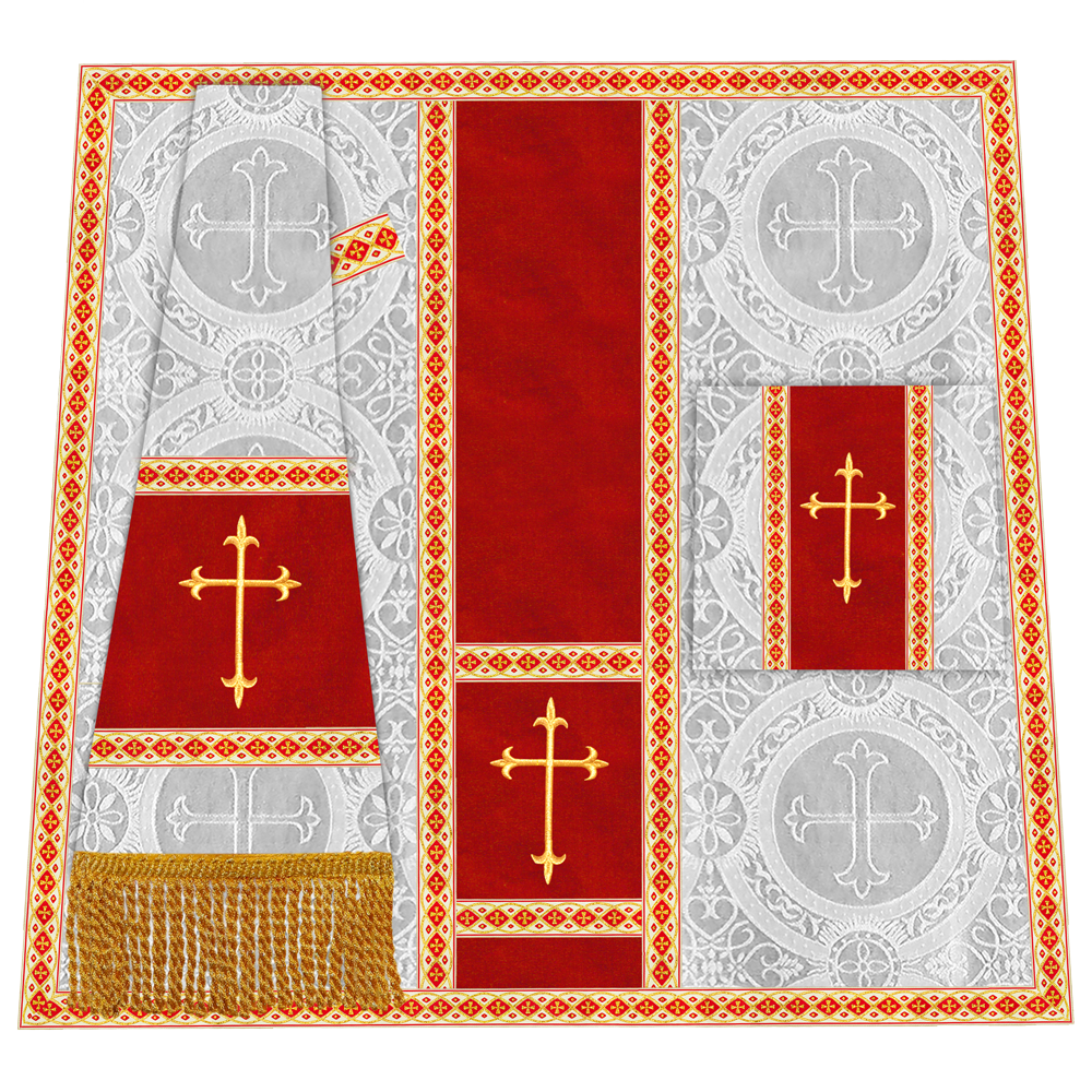 Liturgical Mass set with Cross