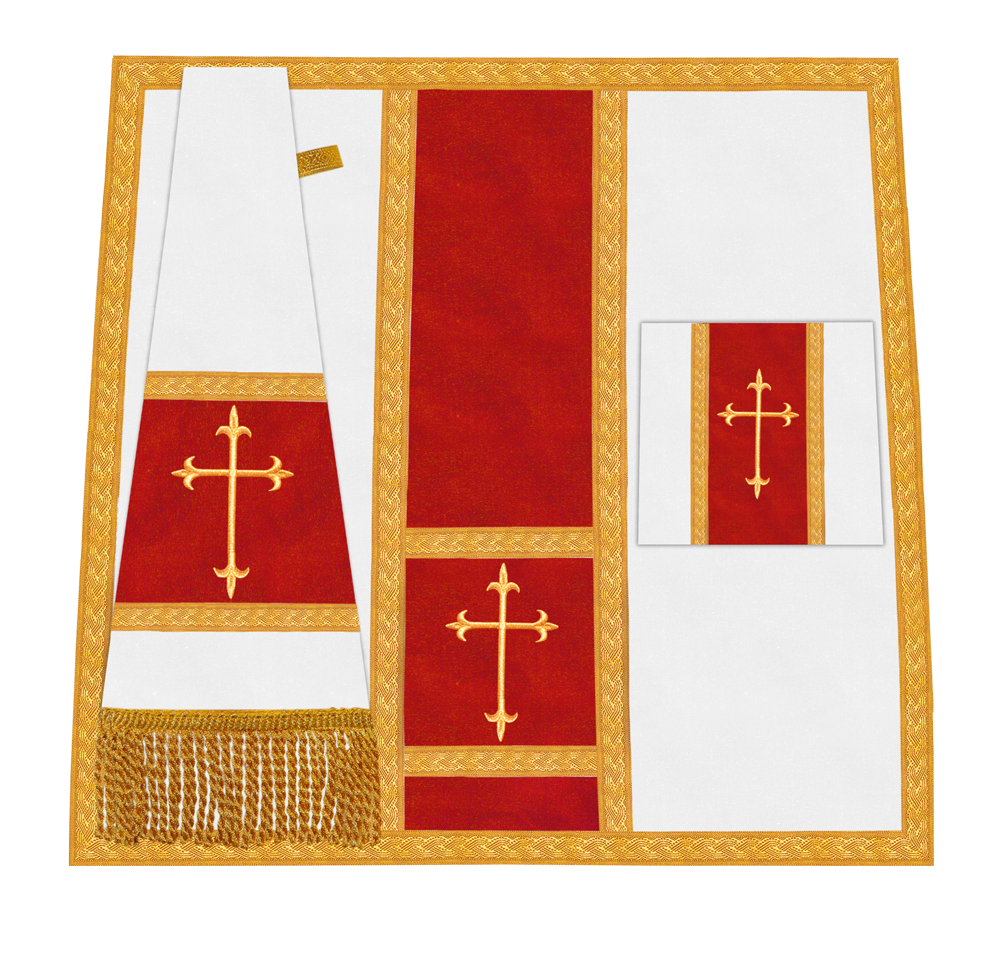 Mass set with Spiritual Cross