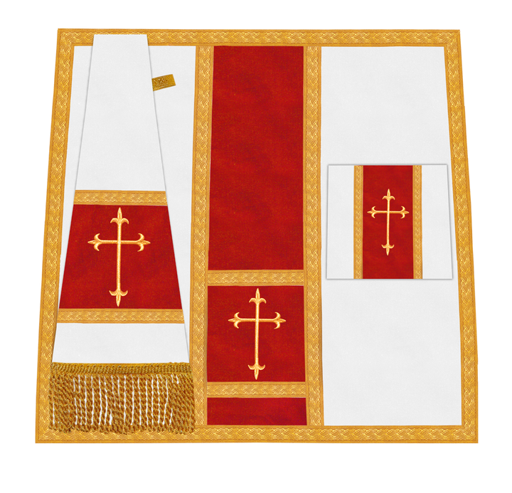 Mass set with Spiritual Cross