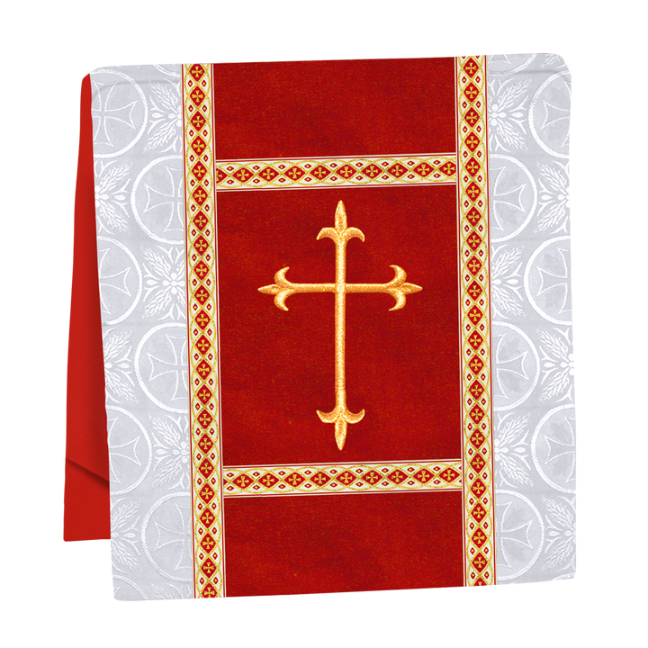 Traditional Altar Mass Set with  Embroidered Motifs