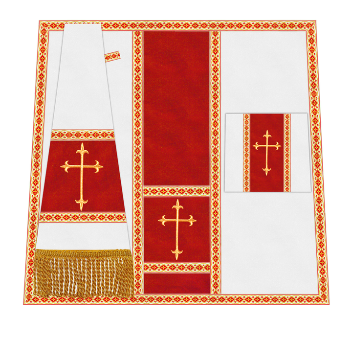 Liturgical Mass set with Cross