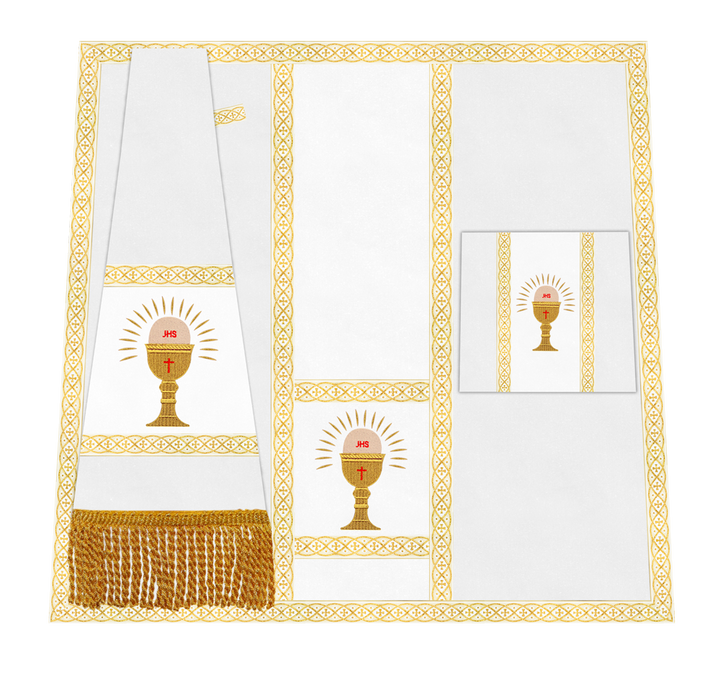 Liturgical Mass set with Motif and Matching Orphrey