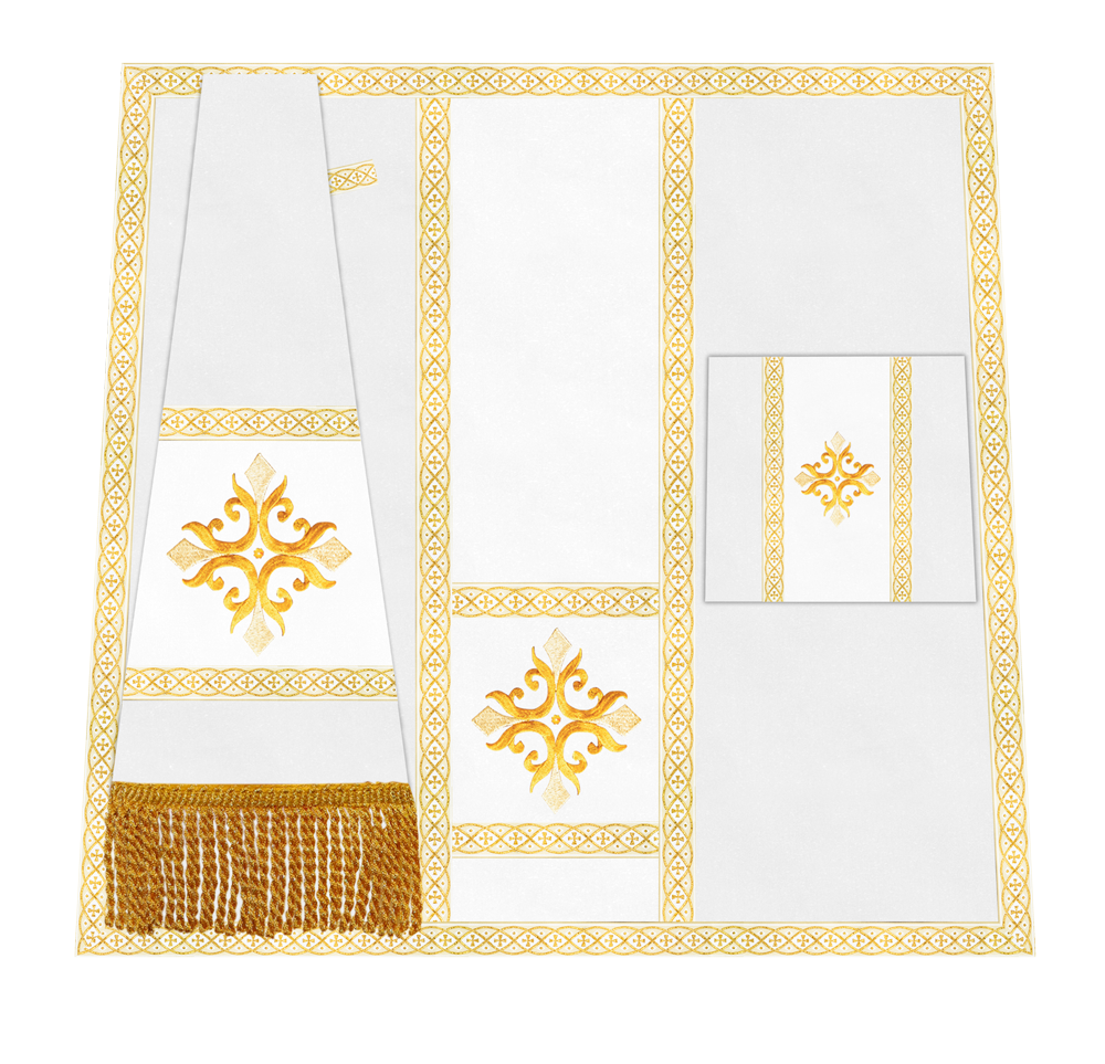 Liturgical Mass set with Cross