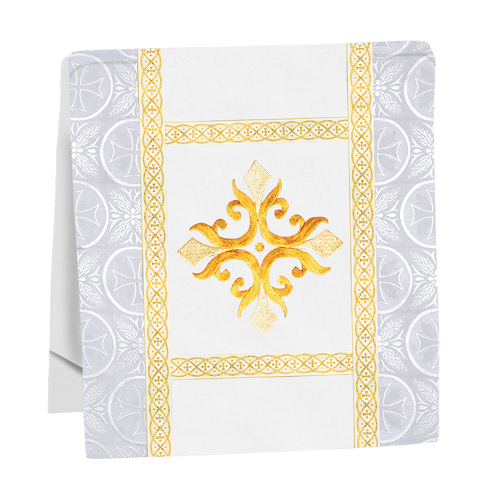 Traditional Altar Mass Set with  Embroidered Motifs