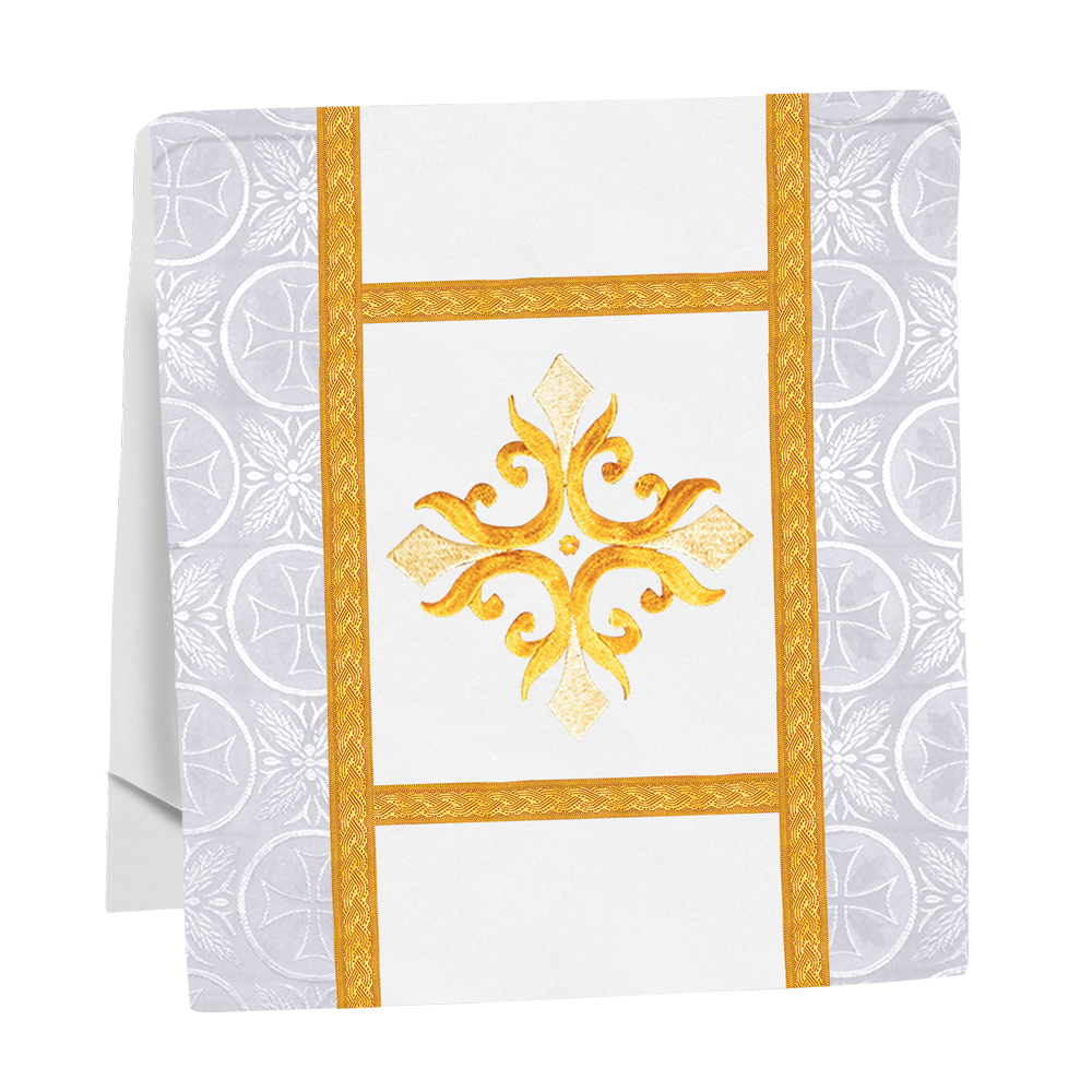 Handcrafted Altar Mass Set with Embroidered Motif