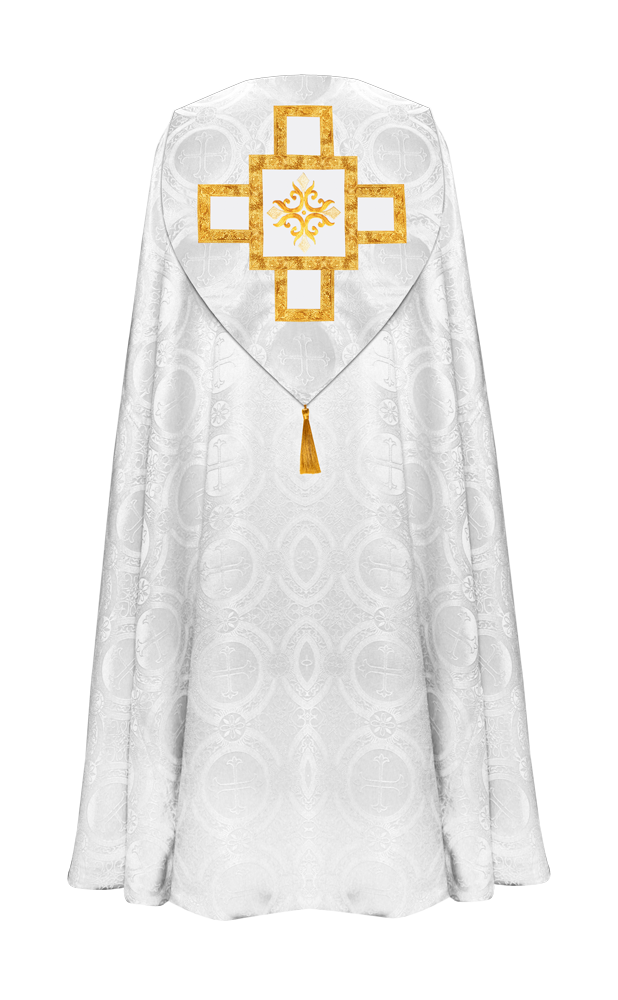 Gothic Cope with embroidered cross