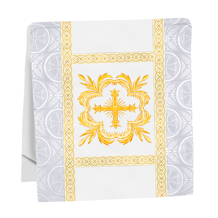 Traditional Altar Mass Set with  Embroidered Motifs