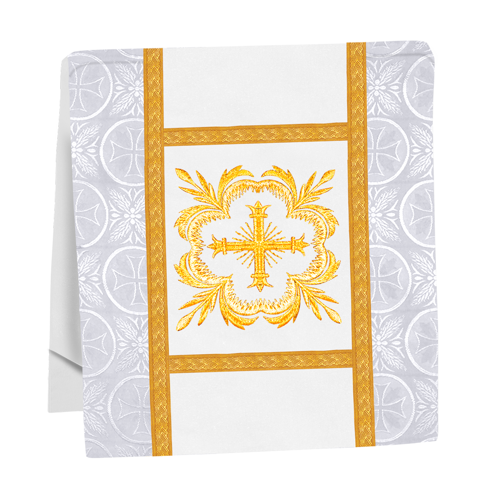 Handcrafted Altar Mass Set with Embroidered Motif