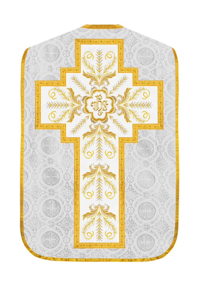 Roman Chasuble with liturgical motifs