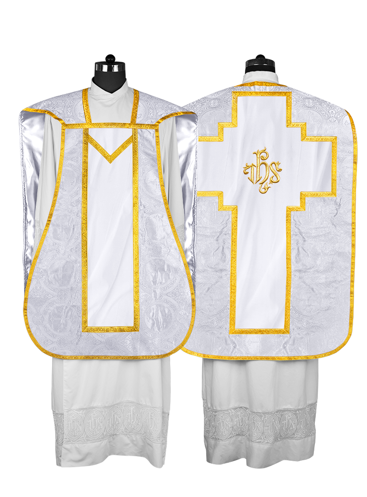 Fiddleback with spiritual motif