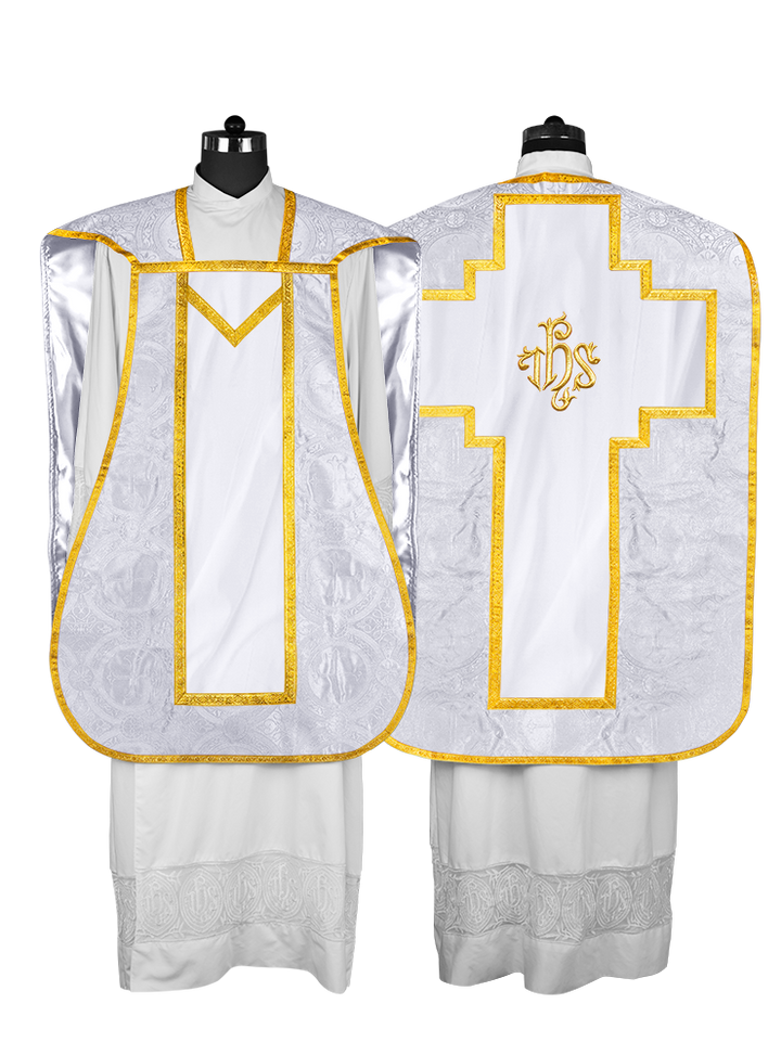 Fiddleback with spiritual motif