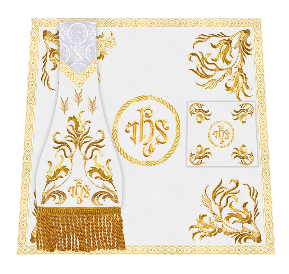 Mass Set with Intricate Embroidered Motif