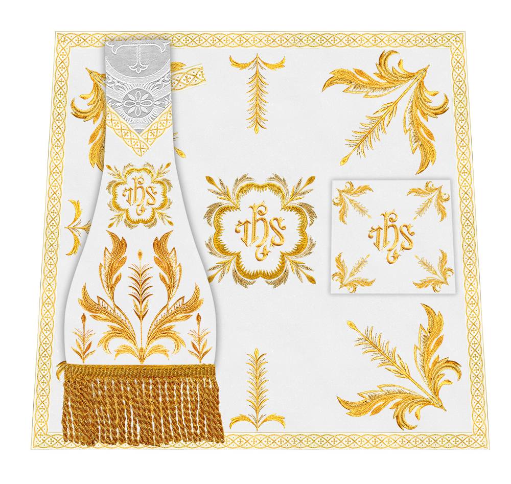 Borromean Chasuble Vestment With Liturgical Trims