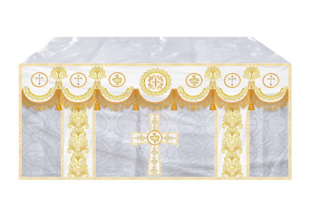 Altar Parament with Motif and Trims