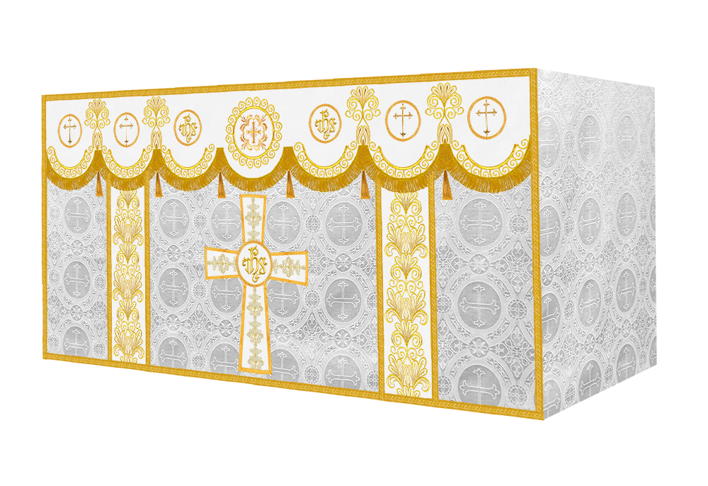 Altar Cloth with Liturgical Motif