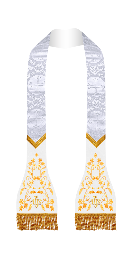 Roman Stole with Floral design